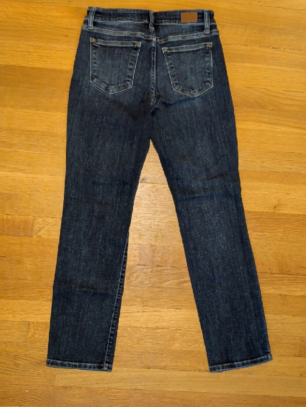 Judy Blue Dark Wash Straight Leg Jeans - Picture 3 of 5